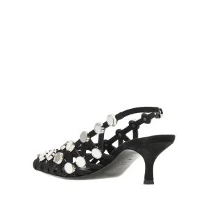 Clearance Grid' slingback pumps Heeled Shoes