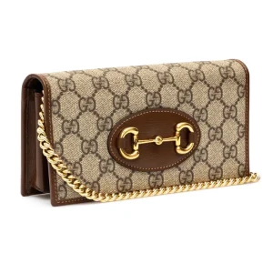 Discount Horsebit 1955 wallet with chain Wallets And Small Leather Goods