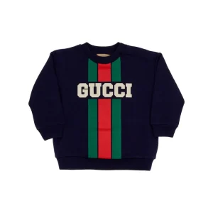 Sale Web print cotton sweatshirt Kids/BOY Clothing