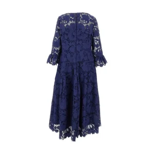 Sale Guipure lace midi dress Dresses