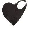 Best Heart' croco-embossed leather tote bag Shoulder Bags