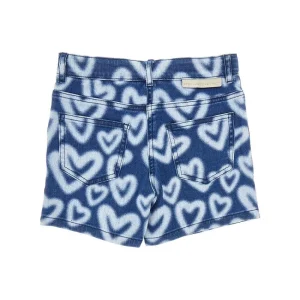 Best Heart print denim shorts Kids Clothing