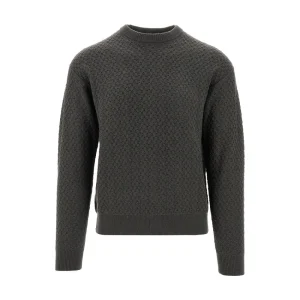 Fashion Held stitch wool sweater Knitwear