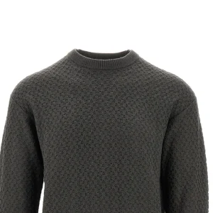 Fashion Held stitch wool sweater Knitwear