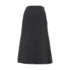 Online Herringbone wool midi skirt Skirts