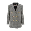 Discount Houndstooth double-breasted jacket Jackets