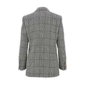 Discount Houndstooth double-breasted jacket Jackets