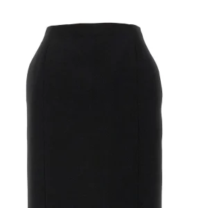 Clearance Hourglass' wool knee-length skirt Skirts