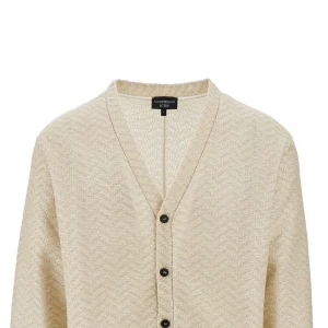 Hot ICON chevron knit cardigan Knitwear