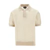 Clearance ICON chevron knitted polo shirt Knitwear