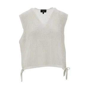 New ICON linen and cotton top Knitwear