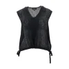 Fashion ICON linen and cotton top Knitwear