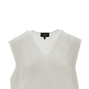 New ICON linen and cotton top Knitwear