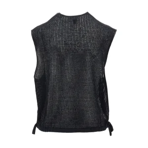 Fashion ICON linen and cotton top Knitwear