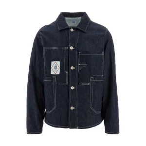 Outlet Indigo Blue denim overshirt Shirts