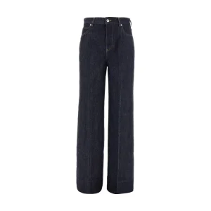 Best Indigo denim palazzo pants Jeans