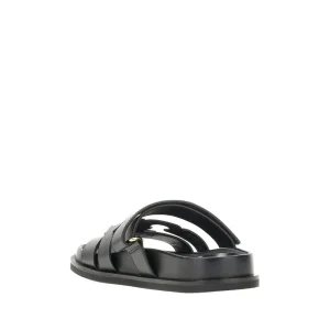 Online Ines Sport' leather slides Sandals