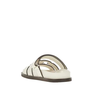 Clearance Ines Sport' leather slides Sandals