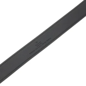 Discount Interlocking GG buckle leather belt Belts