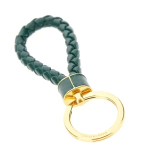 Hot Intreccio leather key ring Glasses And Other Accessories