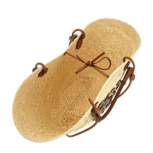 Discount Iraca palm medium basket bag Shoulder Bags