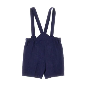 Clearance Jacquard Double G wool overalls Kids/BOY Clothing