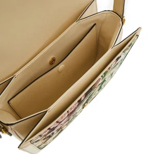 Outlet Jacquard fabric '9TO5' shoulder bag Shoulder Bags | Crossbody Bags
