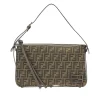 Fashion Jacquard FF fabric medium 'Simply ' bag Shoulder Bags
