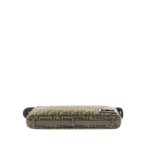 Fashion Jacquard FF fabric medium 'Simply ' bag Shoulder Bags