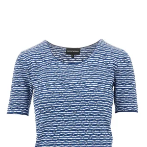 Sale Jacquard jersey T-shirt Tops