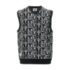 Online Jacquard knitted vest Knitwear