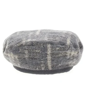 Fashion Jacquard wool-blend beret Hats And Gloves