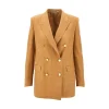 Fashion Jasmine double-breasted viscose-blend jacket Jackets