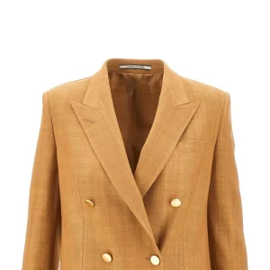 Fashion Jasmine double-breasted viscose-blend jacket Jackets