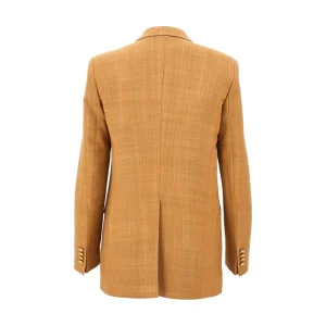 Fashion Jasmine double-breasted viscose-blend jacket Jackets