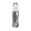Outlet Jersey and sequins midi dress Dresses