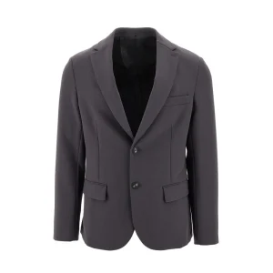 Online Jersey blazer with removable insert Jackets
