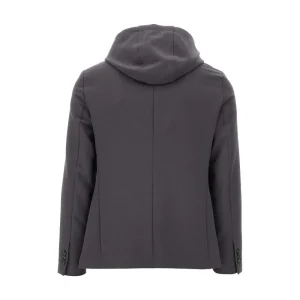 Online Jersey blazer with removable insert Jackets