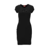 Clearance Jersey mini dress with Oval D inlay Dresses