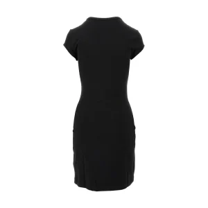 Clearance Jersey mini dress with Oval D inlay Dresses