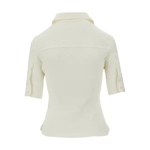 Clearance Jersey polo shirt with patch pockets Tops
