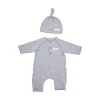Outlet Jersey romper suit with matching hat Kids/BOY Clothing