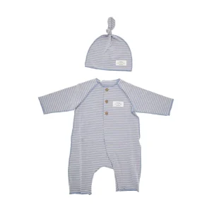 Outlet Jersey romper suit with matching hat Kids/BOY Clothing