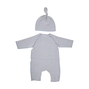 Outlet Jersey romper suit with matching hat Kids/BOY Clothing