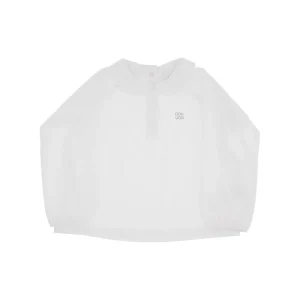 Fashion Jersey T-shirt with Peter Pan collar Kids Clothing