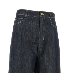 New Kapok-blend denim wide leg jeans Jeans
