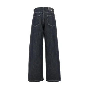 New Kapok-blend denim wide leg jeans Jeans