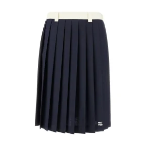New Kid Mohair pleated skirt Skirts