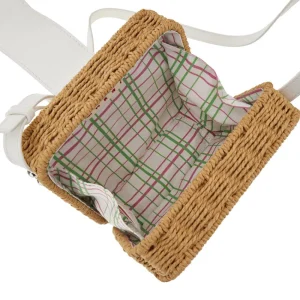 Clearance Kids woven synthetic raffia picnic bag Kids Accessories