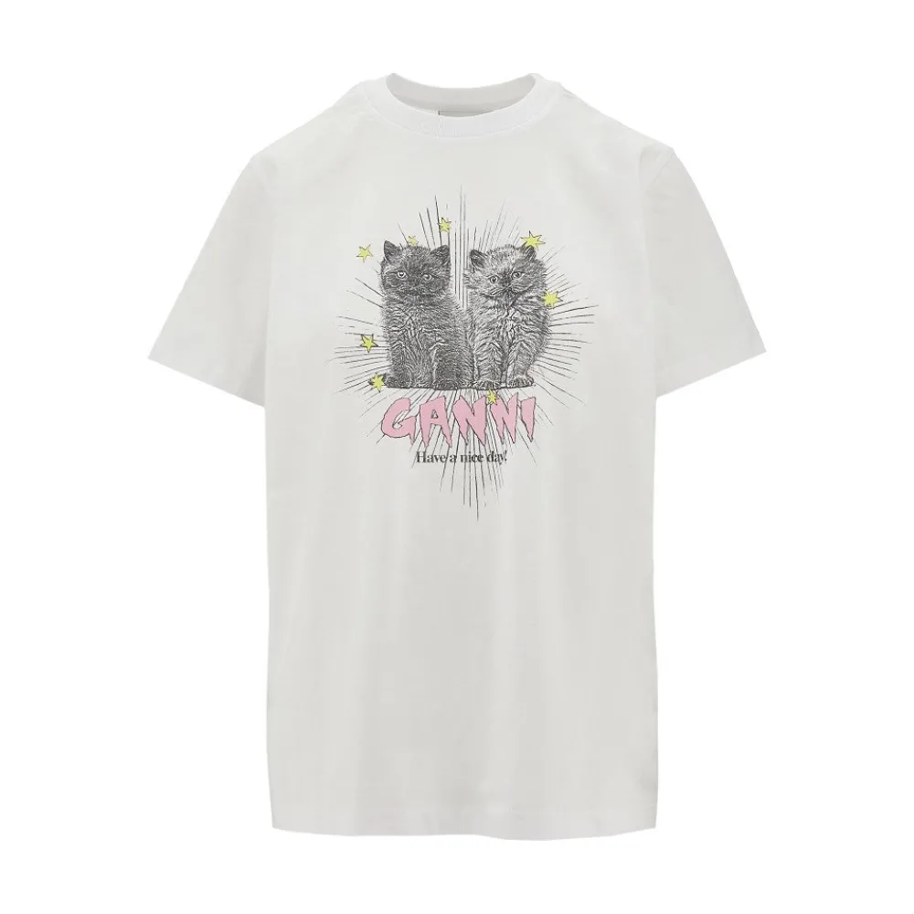 kittens_print_organic_cot_0.webp Sale Kittens print organic cotton T-shirt Tops